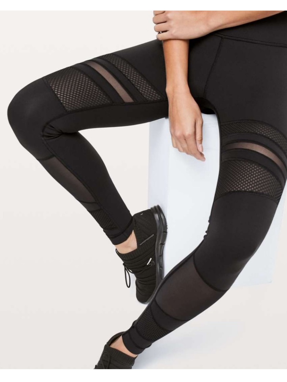 Lululemon Wunder Under HR Mix & Mesh Legging